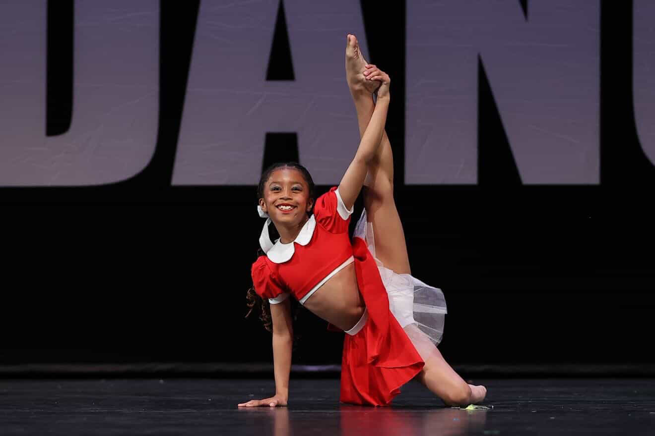 Dance costume on stage 8