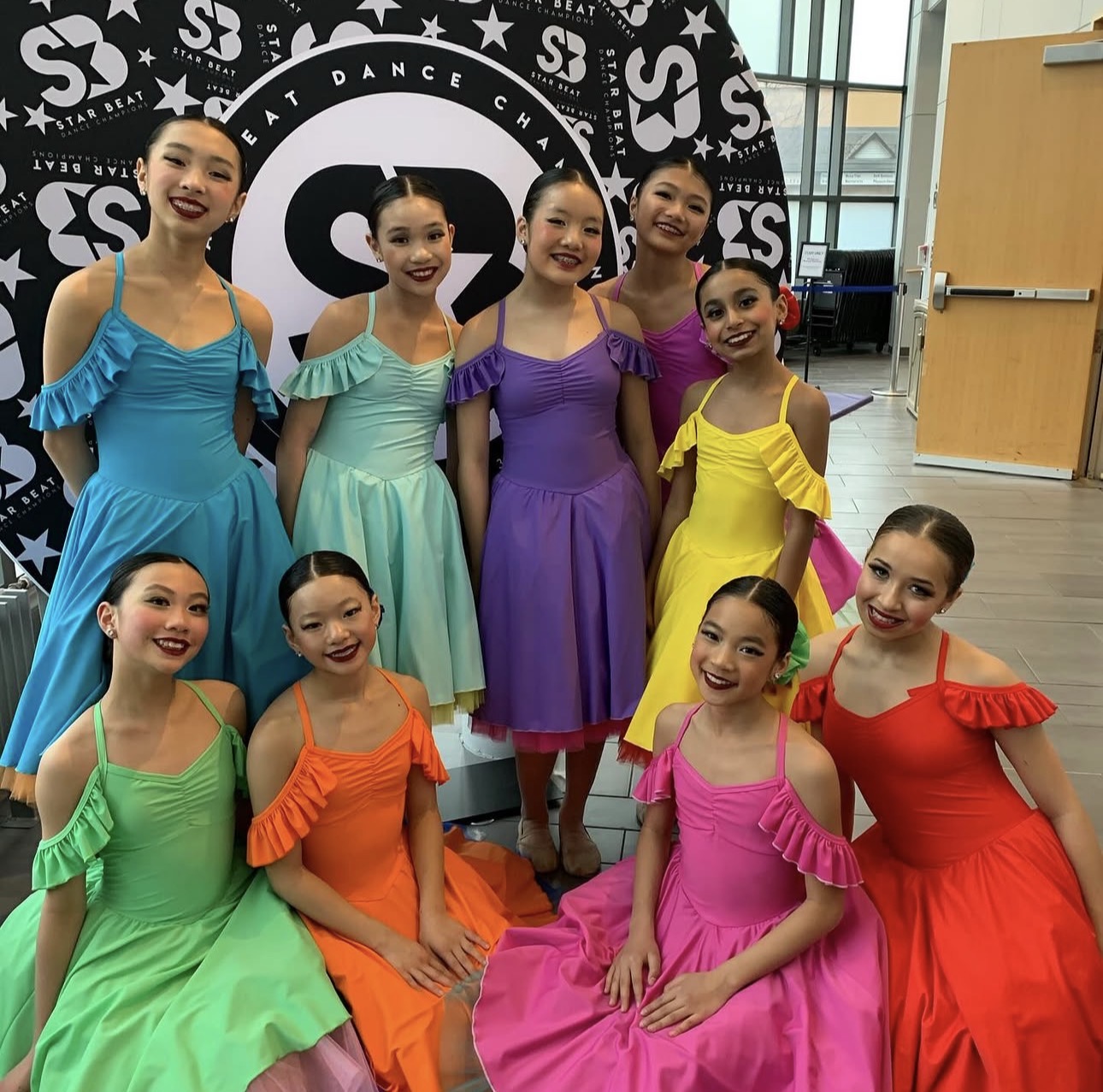 Dance costume on stage 17